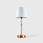 Budapest | Cordless Fabric Shade Table Lamp for Bedside and Living Room