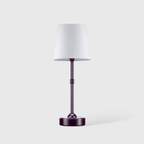 Budapest | Cordless Fabric Shade Table Lamp for Bedside and Living Room