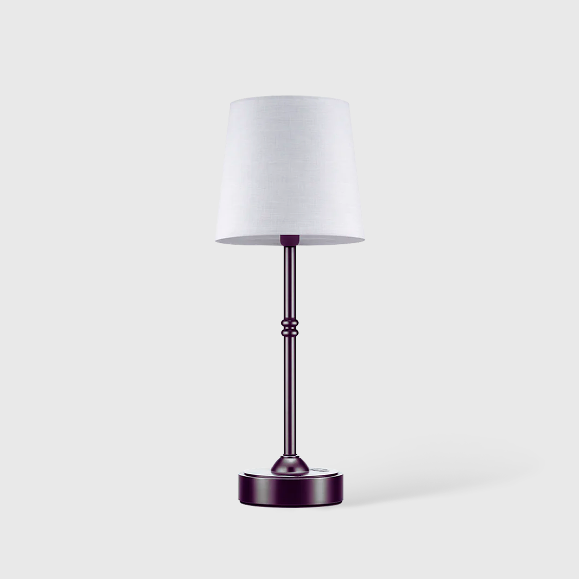 Budapest | Cordless Fabric Shade Table Lamp for Bedside and Living Room