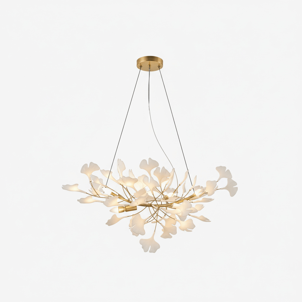Horizon Bloom Ginkgo Chandelier
