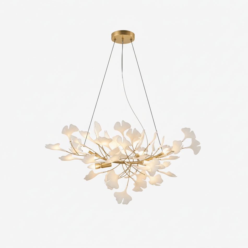 Horizon Bloom Ginkgo Chandelier