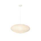Shoji | Paper Lantern Pendant Light, Japanese Washi Rice Paper Chandelier, Large Japandi Hanging Lamp
