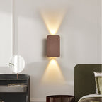 Everend | Flat Panel LED Wall Sconce, Up Down Indoor Wall Light, Minimalist Wall Lamp for Hallway