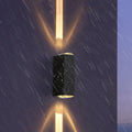 Beam | Rectangular LED Outdoor Wall Sconce, Waterproof Up Down Wall Light for Patio and Porch