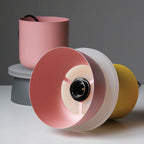 Sorbet | Colorful Pendant Light, Two Tone Metal Dome Hanging Lamp for Kitchen Island and Dining Room