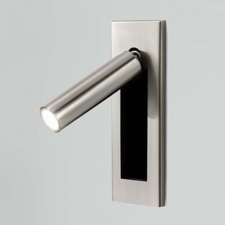 Fold | Recessed Bedside Wall Light, Flush Mount LED Reading Lamp, Adjustable Hotel Style Headboard Sconce