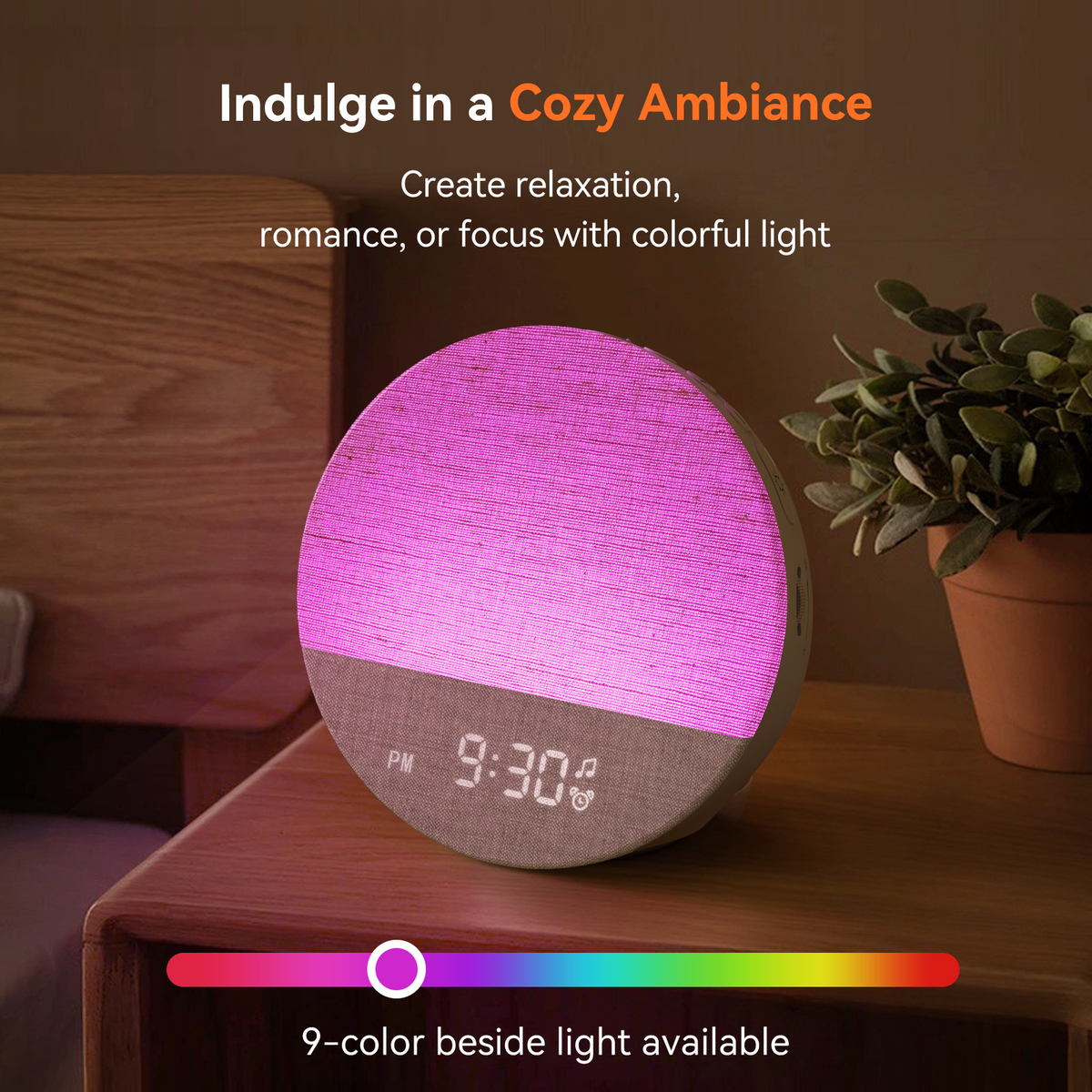 Dawn | Sunrise Alarm Clock and Sound Machine, Wake Up Light with Sleep Sounds and Night Light