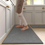 Matilda | Kitchen Mat Set of 2, Cushioned Anti Fatigue Kitchen Rugs, Non Slip Runner Mats