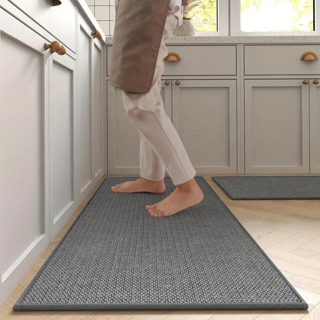 Matilda | Kitchen Mat Set of 2, Cushioned Anti Fatigue Kitchen Rugs, Non Slip Runner Mats