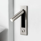 Fold | Recessed Bedside Wall Light, Flush Mount LED Reading Lamp, Adjustable Hotel Style Headboard Sconce