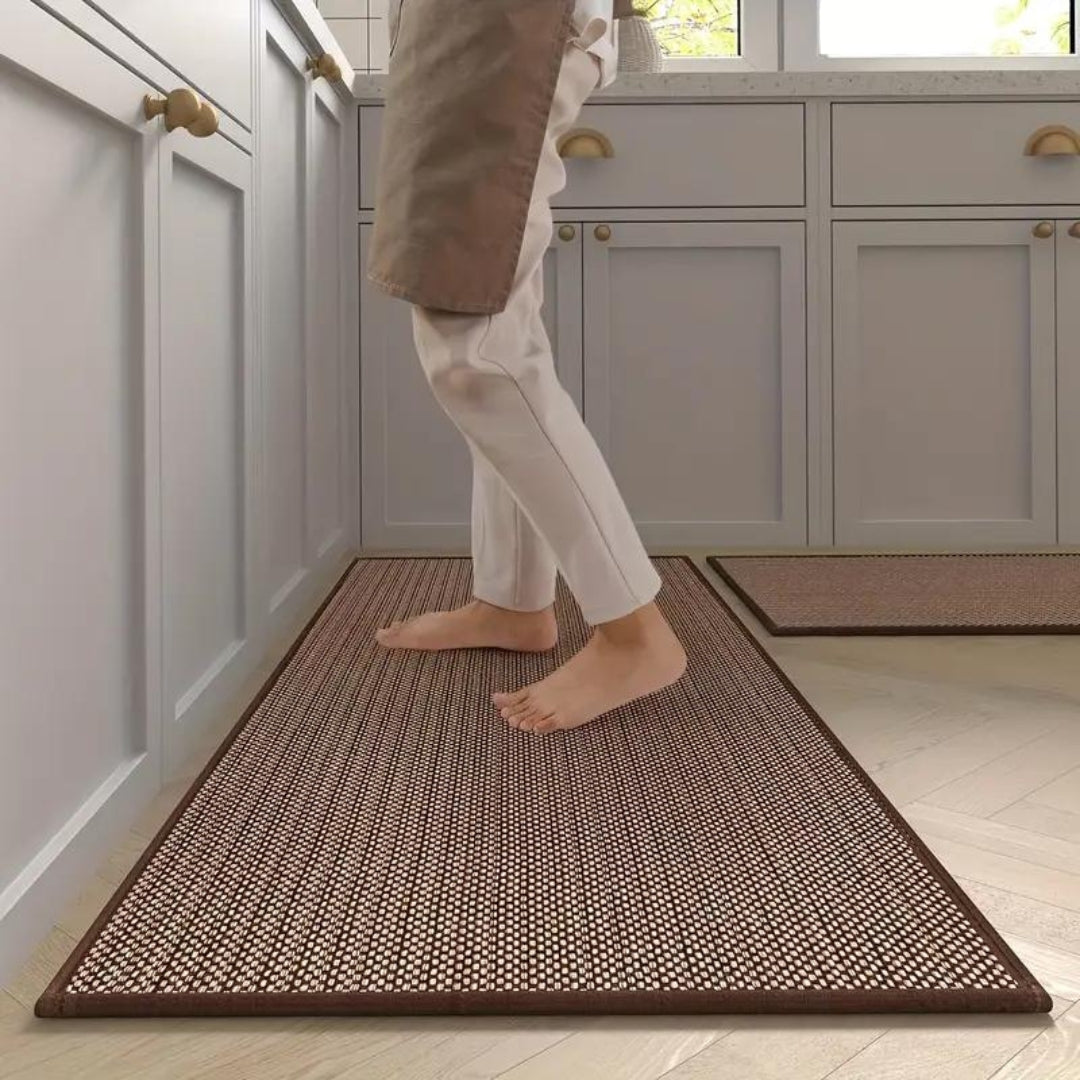 Matilda | Kitchen Mat Set of 2, Cushioned Anti Fatigue Kitchen Rugs, Non Slip Runner Mats