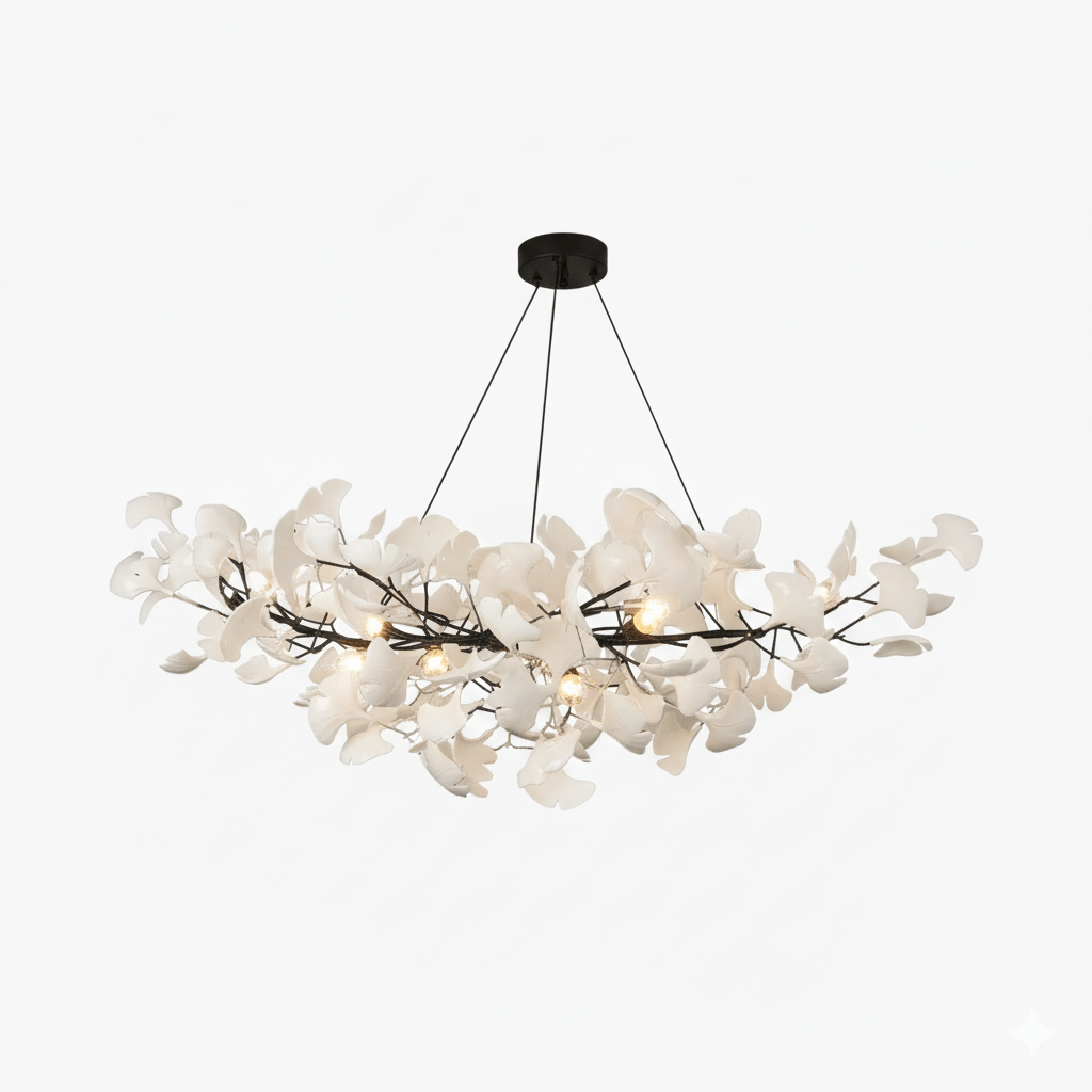 Horizon Bloom Ginkgo Chandelier