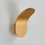 Wisp | Curved LED Wall Sconce, Minimalist Up Light Wall Lamp, Modern Nordic Bedroom and Hallway Light