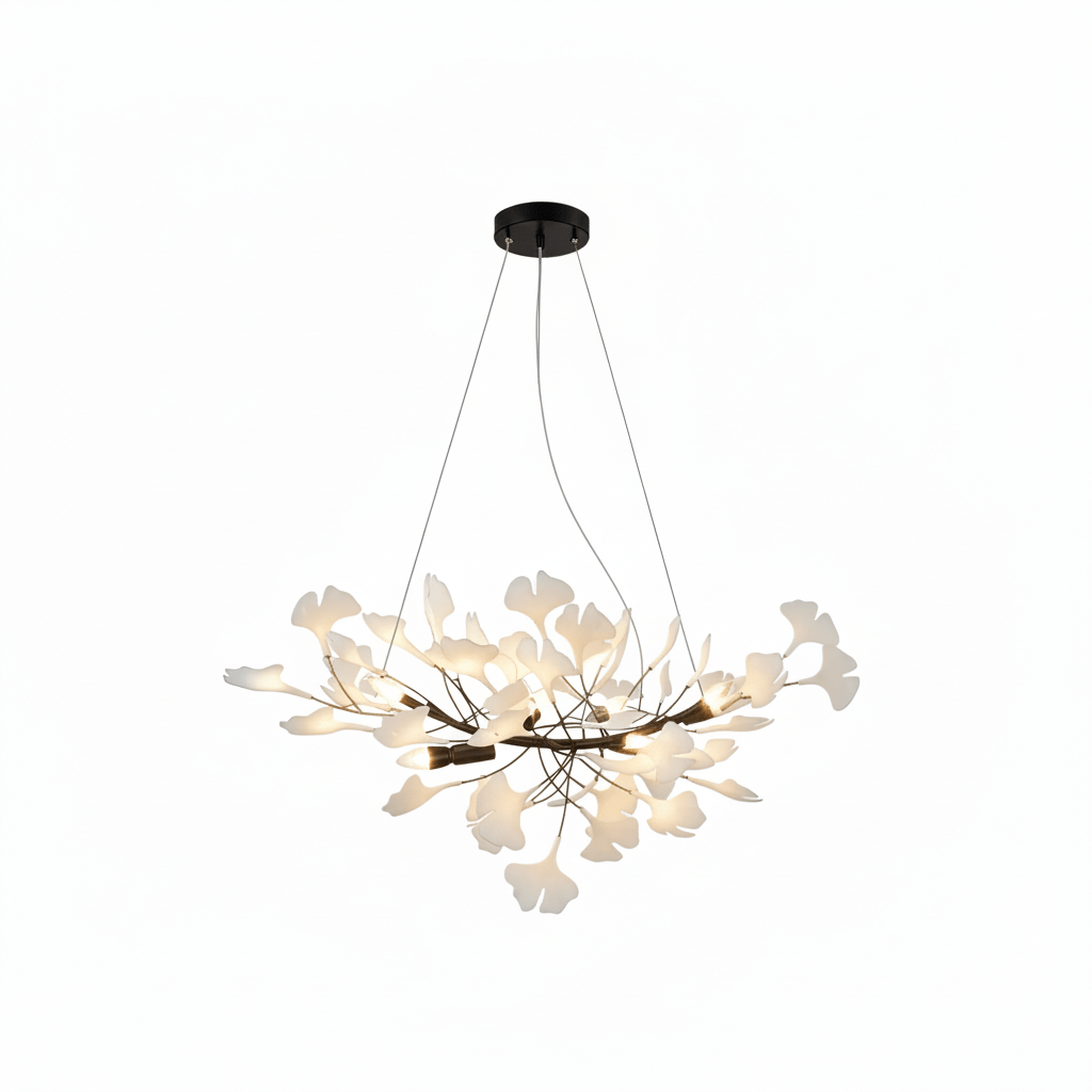 Horizon Bloom Ginkgo Chandelier