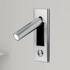 Fold | Recessed Bedside Wall Light, Flush Mount LED Reading Lamp, Adjustable Hotel Style Headboard Sconce
