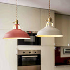 Barn Shade | Industrial Pendant Light, Metal Barn Hanging Lamp for Kitchen Island and Dining Room