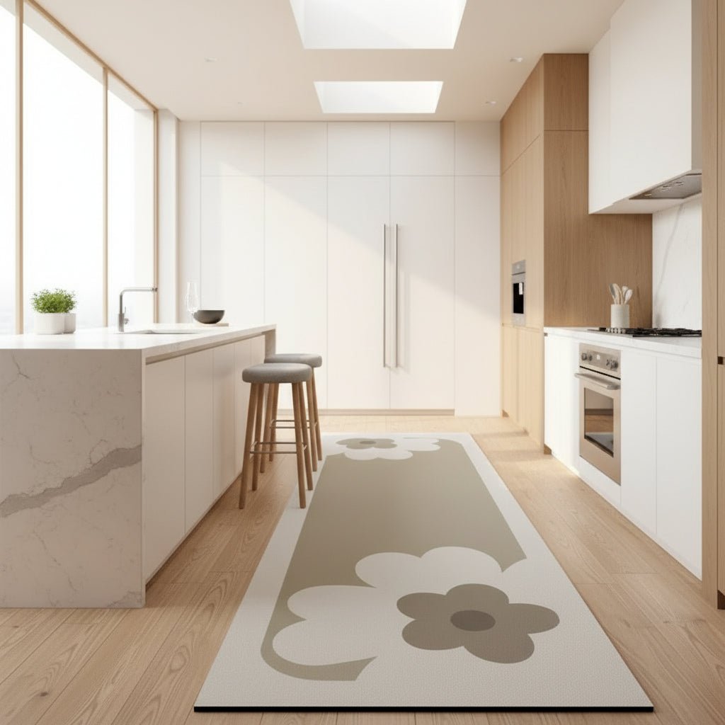 KitchenEase | Anti Fatigue Kitchen Mat, Absorbent Non Slip Kitchen Rug Runner, Washable Floor Mat