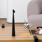 Aria | Cordless Rechargeable Table Lamp, Slim LED Battery Desk Lamp for Bedside, Dining and Patio