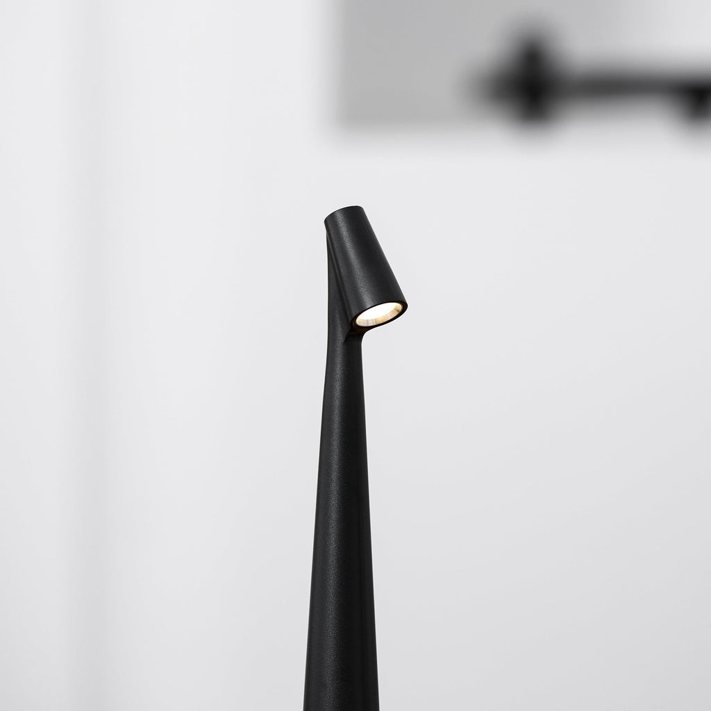 Aria | Cordless Rechargeable Table Lamp, Slim LED Battery Desk Lamp for Bedside, Dining and Patio