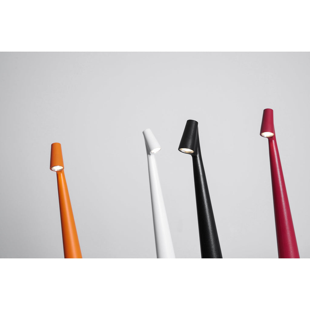Aria | Cordless Rechargeable Table Lamp, Slim LED Battery Desk Lamp for Bedside, Dining and Patio