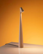 Aria | Cordless Rechargeable Table Lamp, Slim LED Battery Desk Lamp for Bedside, Dining and Patio