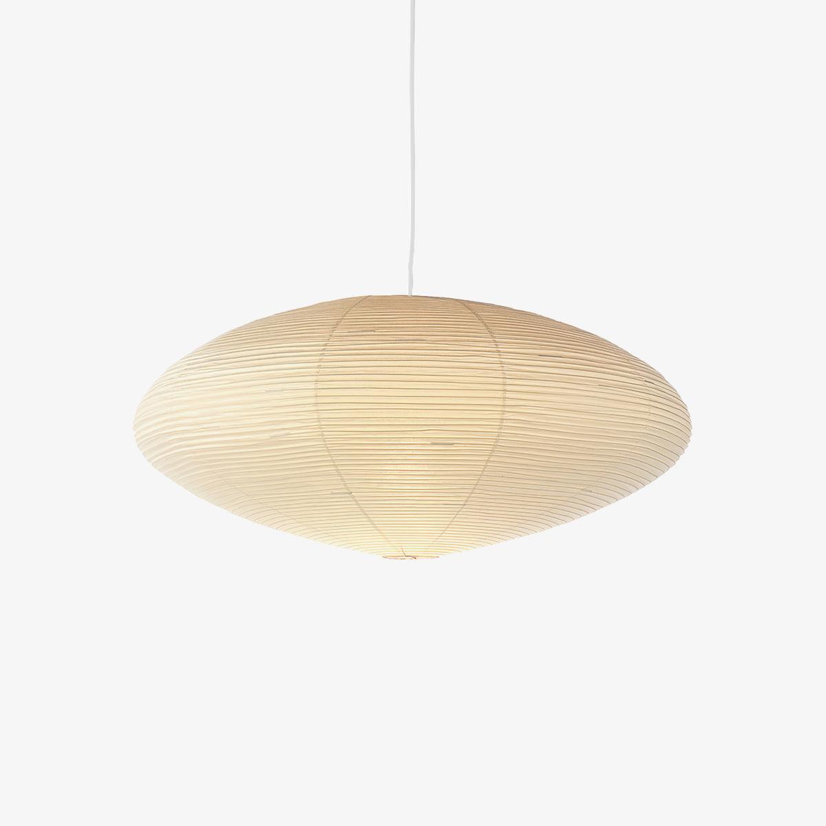 Shoji | Paper Lantern Pendant Light, Japanese Washi Rice Paper Chandelier, Large Japandi Hanging Lamp