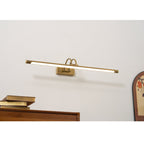 Easel | Rechargeable LED Picture Light with Remote, Brass