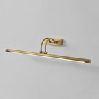 Easel | Rechargeable LED Picture Light with Remote, Brass