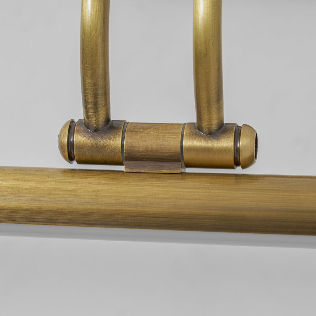 Easel | Rechargeable LED Picture Light with Remote, Brass