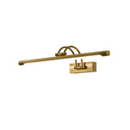 Easel | Rechargeable LED Picture Light with Remote, Brass