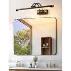 Easel | Rechargeable LED Picture Light with Remote, Brass