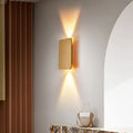 Everend | Flat Panel LED Wall Sconce, Up Down Indoor Wall Light, Minimalist Wall Lamp for Hallway