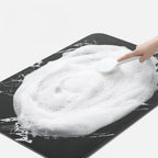 Calcite | Quick Dry Bath Mat, Diatomite Stone Non Slip Bathroom Rug, Marble Absorbent Floor Mat