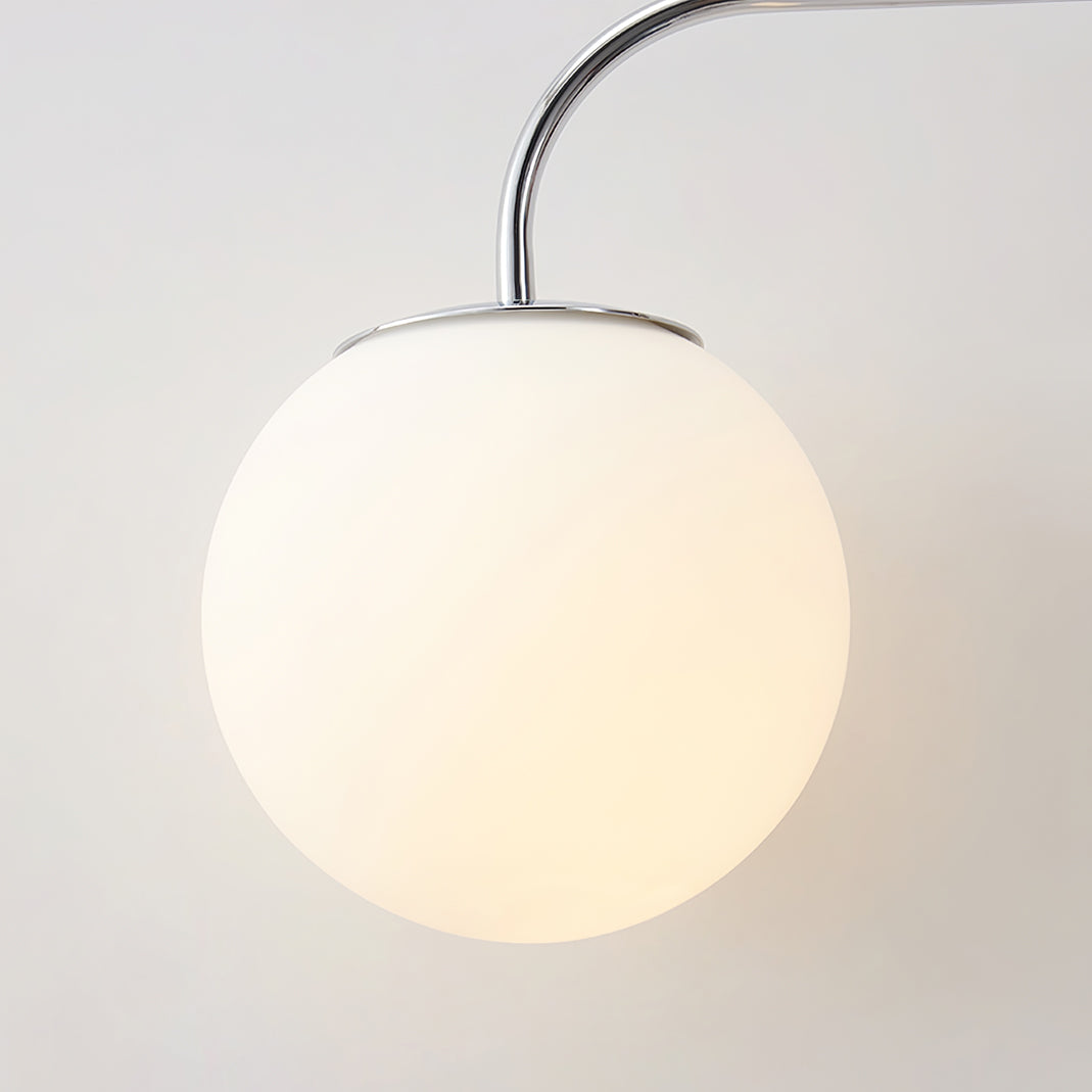 Bellman | Plug In Swing Arm Wall Lamp, Adjustable Globe Wall Sconce for Bedside Reading and Desk