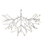 Glimmer | Firefly LED Chandelier, Modern Branch Chandelier, Dimmable Black Ceiling Light for Dining Room