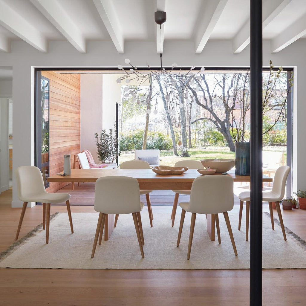 Glimmer | Firefly LED Chandelier, Modern Branch Chandelier, Dimmable Black Ceiling Light for Dining Room