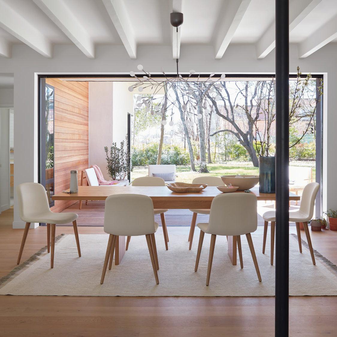 Glimmer | Firefly LED Chandelier, Modern Branch Chandelier, Dimmable Black Ceiling Light for Dining Room