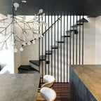 Glimmer | Firefly LED Chandelier, Modern Branch Chandelier, Dimmable Black Ceiling Light for Dining Room