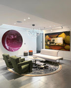 Glimmer | Firefly LED Chandelier, Modern Branch Chandelier, Dimmable Black Ceiling Light for Dining Room