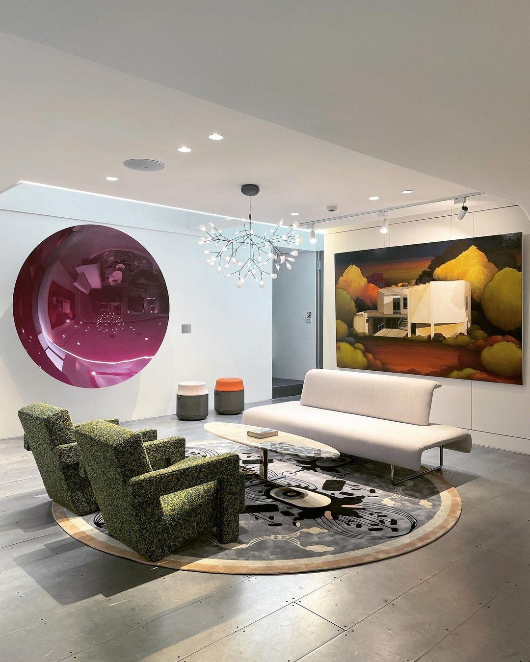 Glimmer | Firefly LED Chandelier, Modern Branch Chandelier, Dimmable Black Ceiling Light for Dining Room
