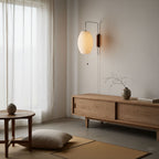 Bubble Ball | Plug In Wall Sconce, Mid Century Swivel Wall Lamp, Globe Bedside Reading Light