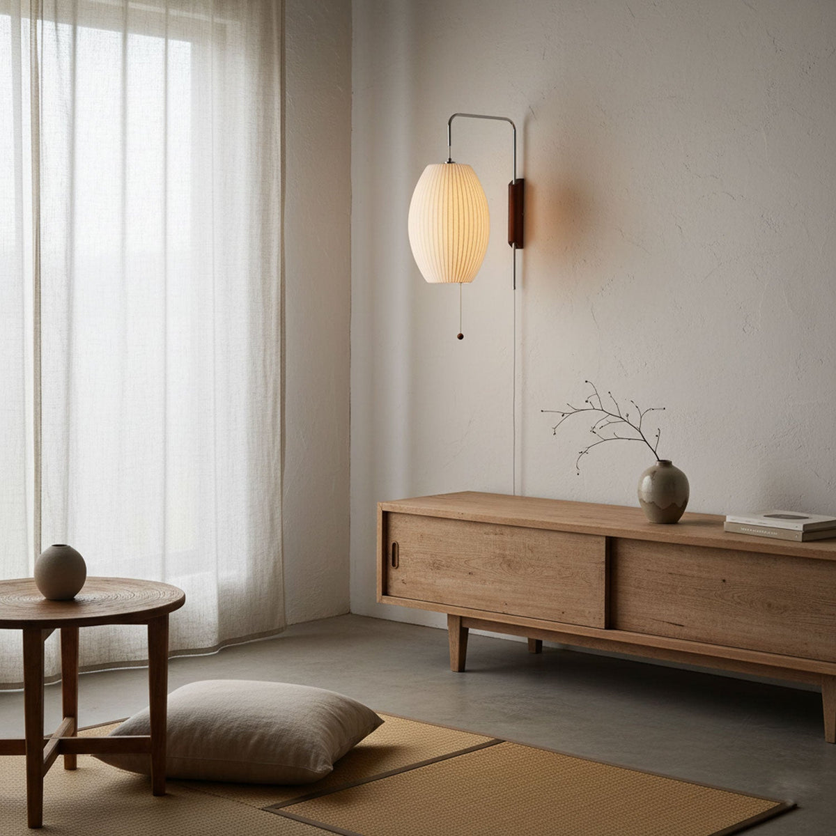 Bubble Ball | Plug In Wall Sconce, Mid Century Swivel Wall Lamp, Globe Bedside Reading Light