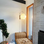Bubble Ball | Plug In Wall Sconce, Mid Century Swivel Wall Lamp, Globe Bedside Reading Light