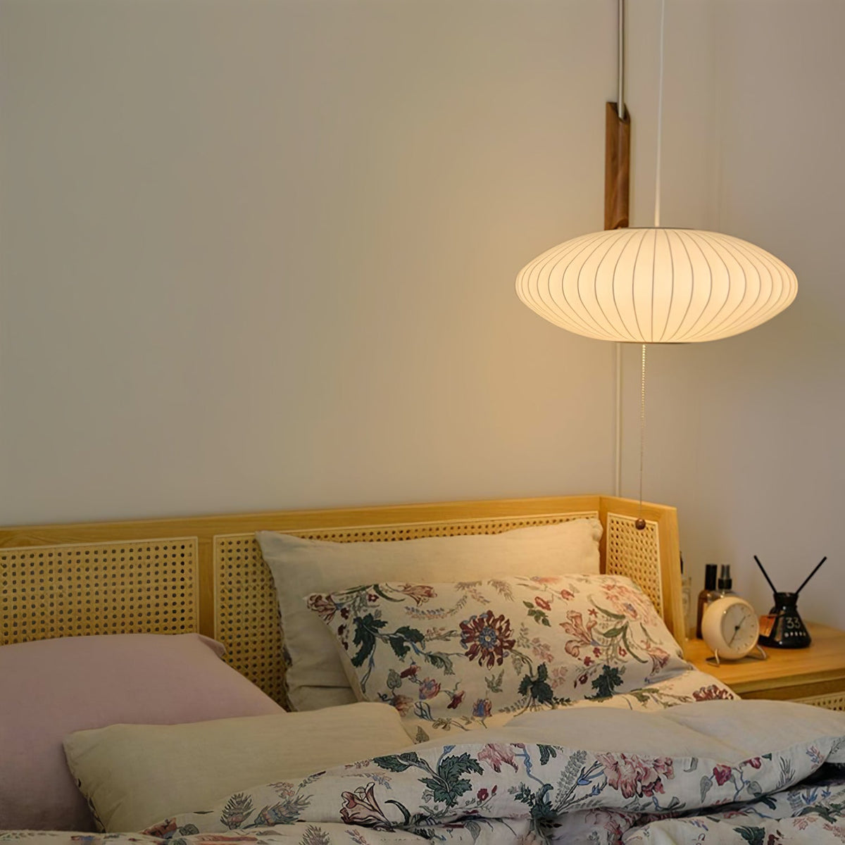 Bubble Ball | Plug In Wall Sconce, Mid Century Swivel Wall Lamp, Globe Bedside Reading Light