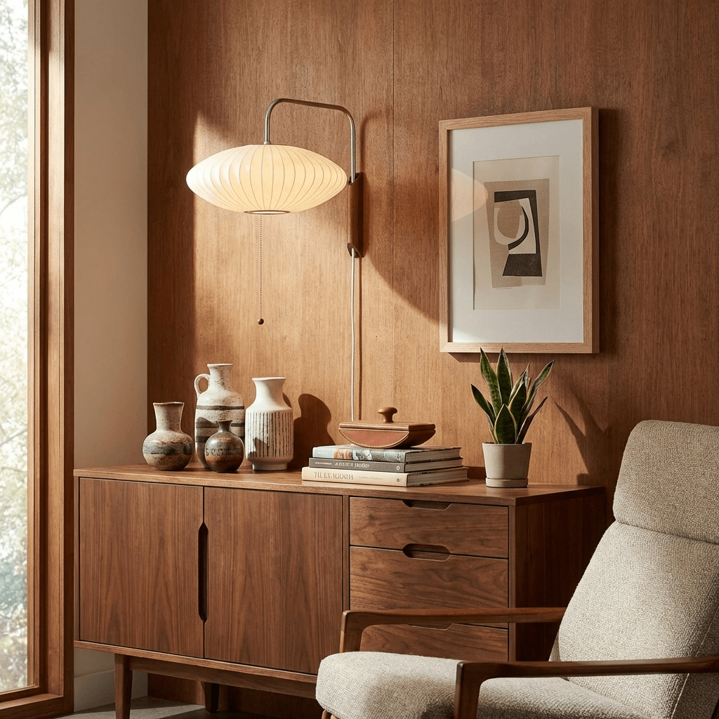 Bubble Ball | Plug In Wall Sconce, Mid Century Swivel Wall Lamp, Globe Bedside Reading Light