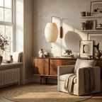 Bubble Ball | Plug In Wall Sconce, Mid Century Swivel Wall Lamp, Globe Bedside Reading Light