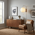 Bubble Ball | Plug In Wall Sconce, Mid Century Swivel Wall Lamp, Globe Bedside Reading Light