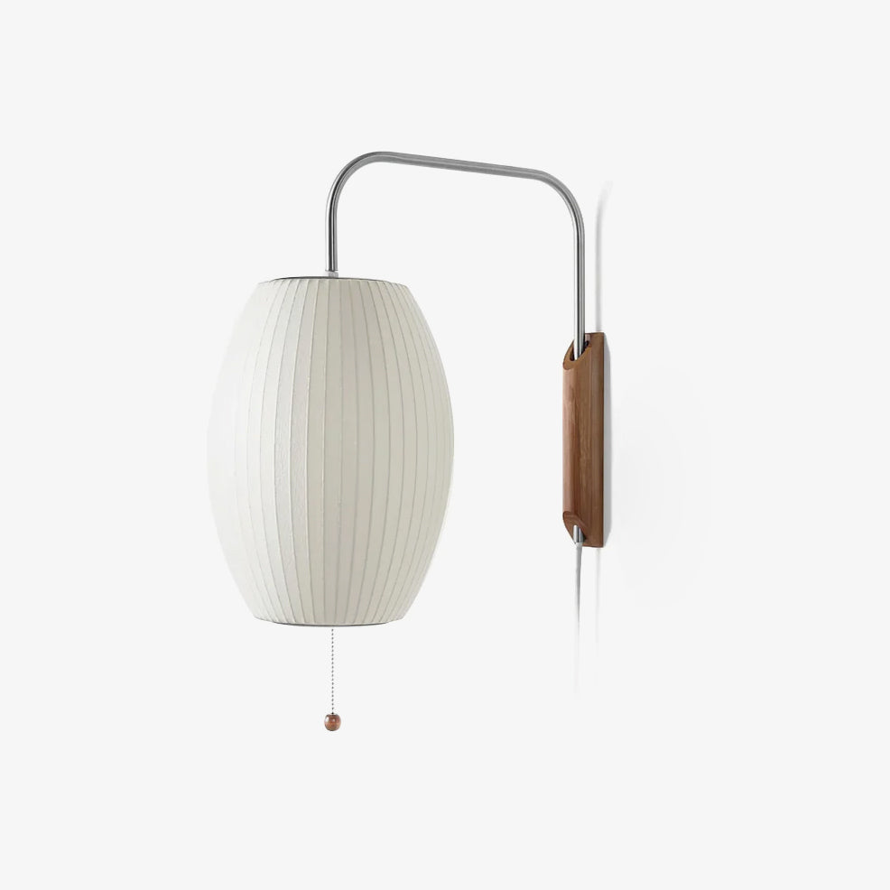 Bubble Ball | Plug In Wall Sconce, Mid Century Swivel Wall Lamp, Globe Bedside Reading Light