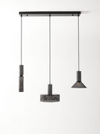 Concrete | Industrial Pendant Light, Cement Hanging Lamp for Kitchen Island, Dining Table and Bar