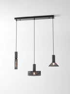 Concrete | Industrial Pendant Light, Cement Hanging Lamp for Kitchen Island, Dining Table and Bar